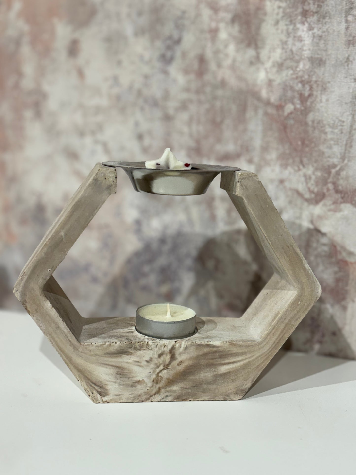 Brûleur à fondants en béton