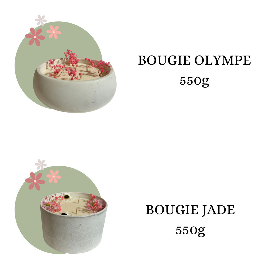 Chaque bougie est unique. Personnalisez la votre !