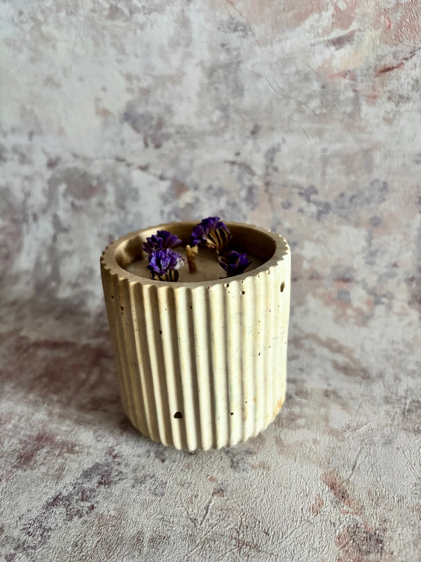 Bougie GAIA (150g) - Parfum Caramel beurre salé.