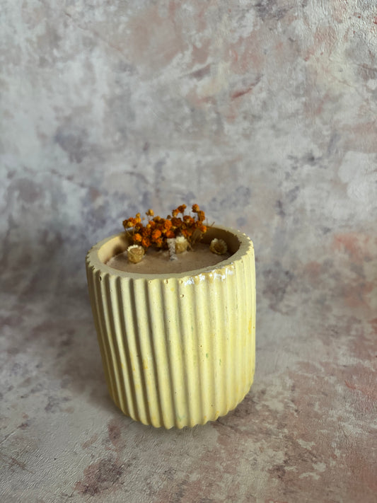 Bougie GAIA (150g) - Parfum Caramel beurre salé.