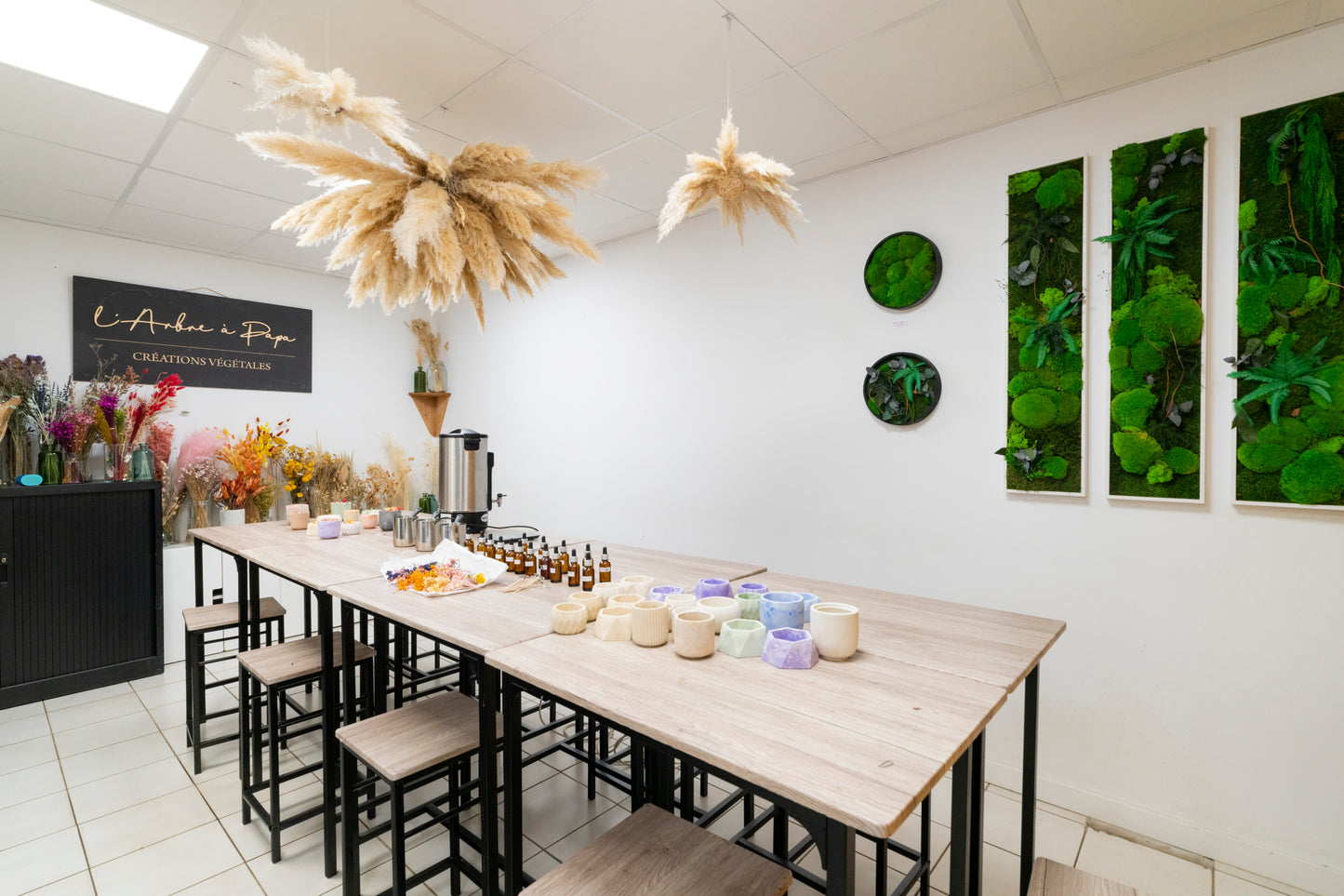 Atelier fabrication de bougie