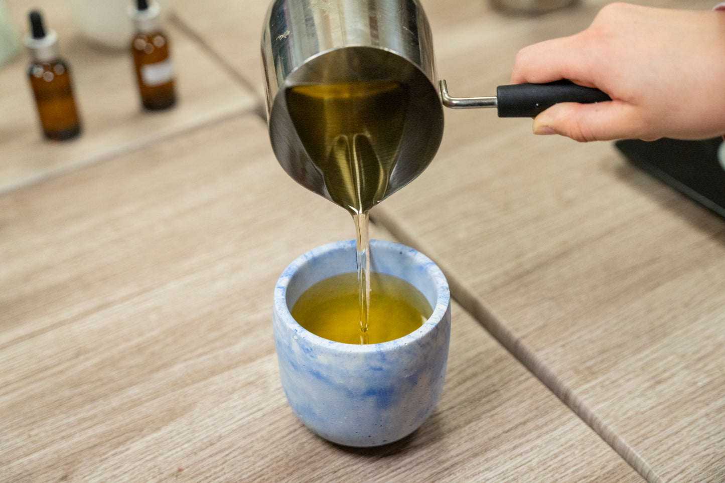 Atelier fabrication de bougie