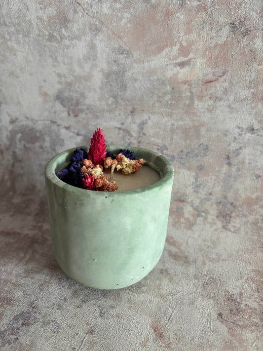 Bougie SYBILLA (250g) - Parfum Eveil botanique.