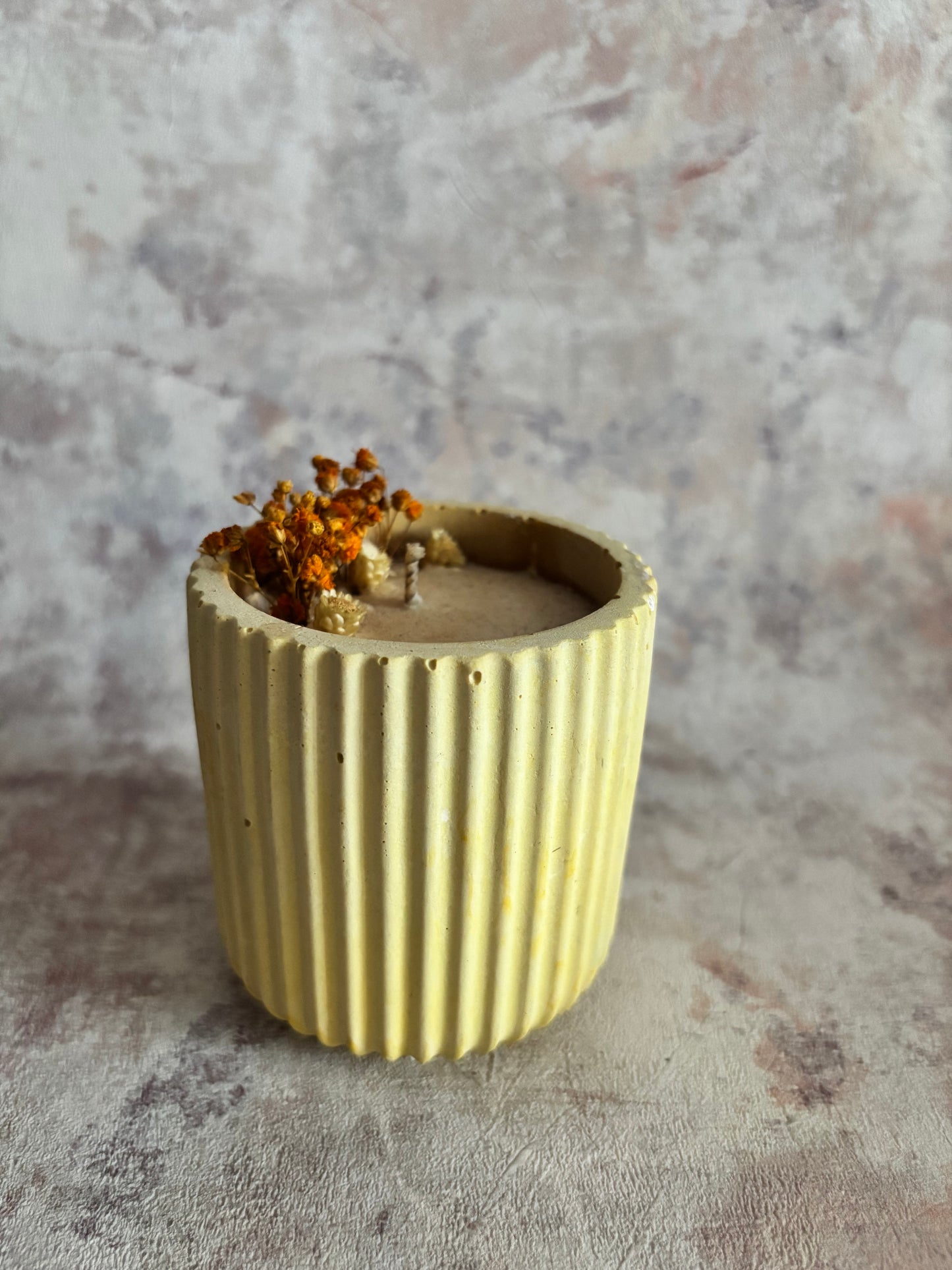 Bougie GAIA (150g) - Parfum Caramel beurre salé.