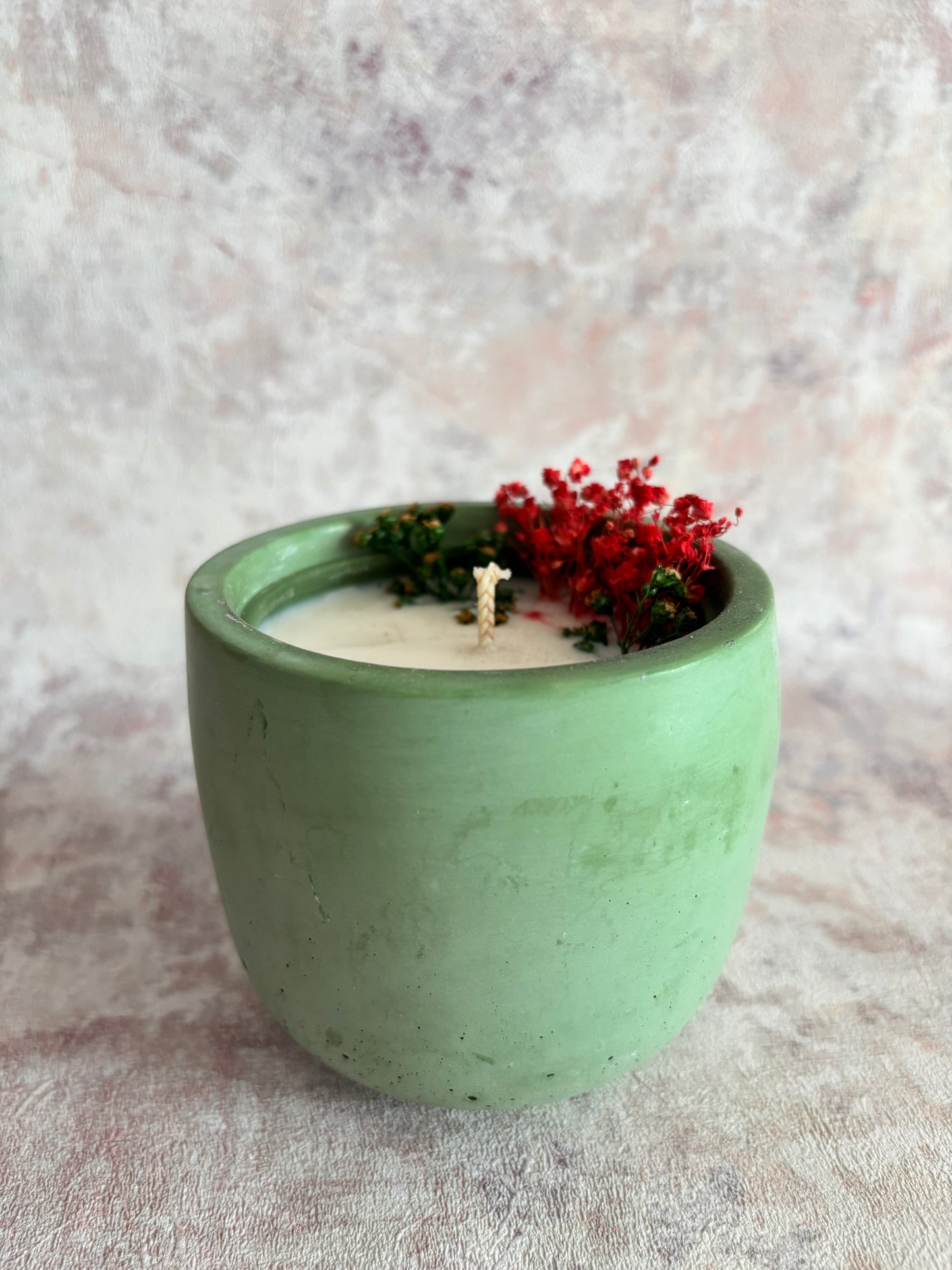 Bougie SYBILLA (250g) - Parfum Menthe basilic.