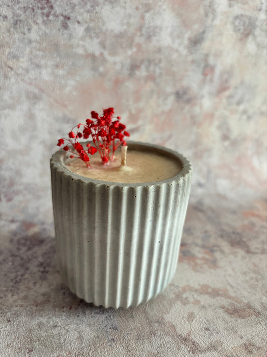 Bougie GAIA (150g) - Parfum Jardin d'oranger.