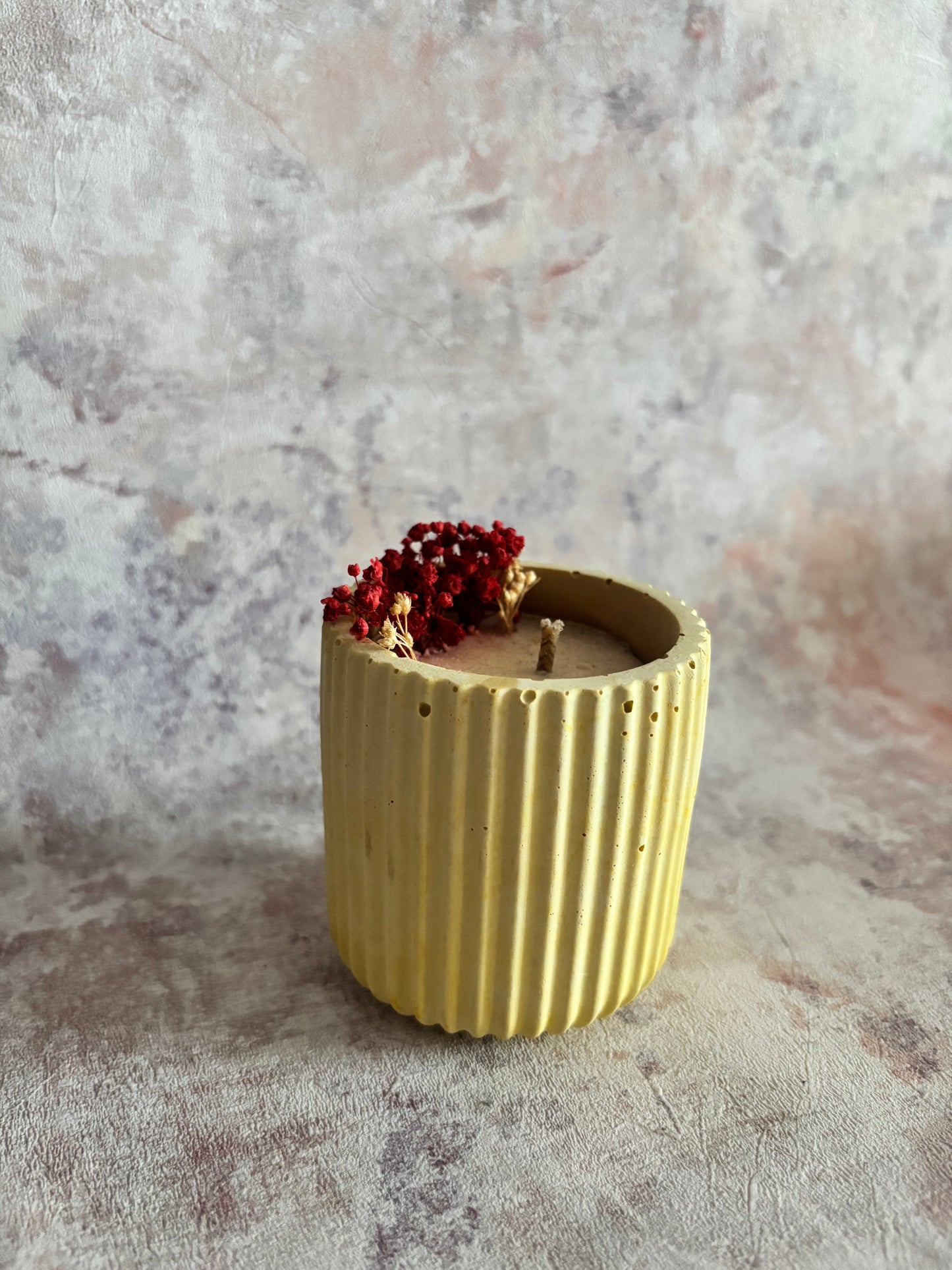 Bougie GAIA (150g) - Parfum Caramel beurre salé.
