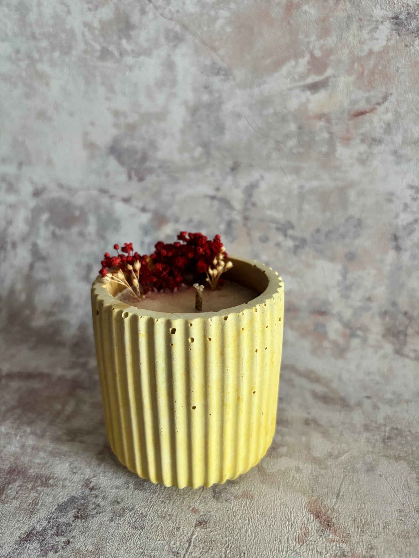 Bougie GAIA (150g) - Parfum Caramel beurre salé.
