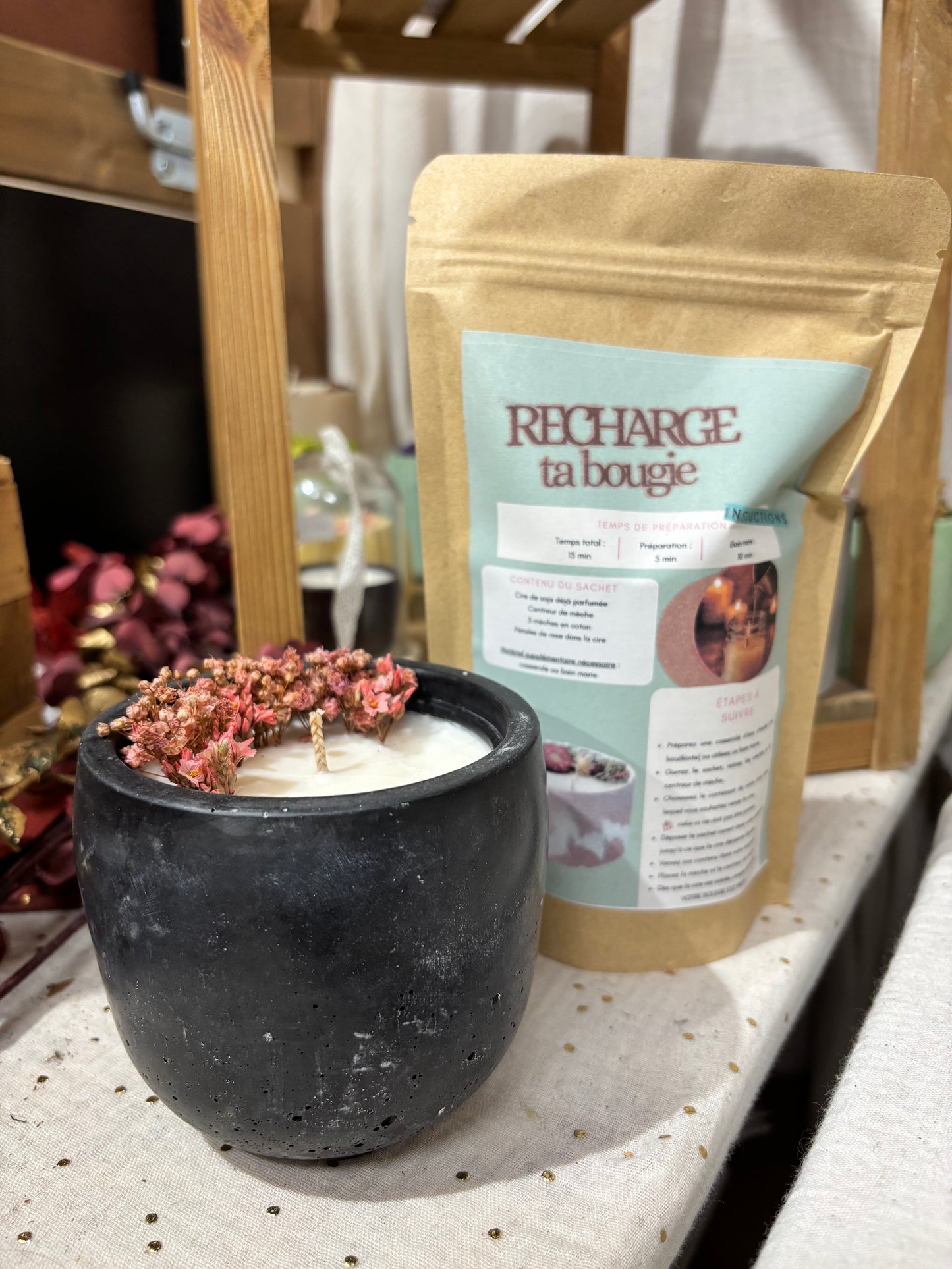 Coffret bougie SYBILLA + recharge bougie